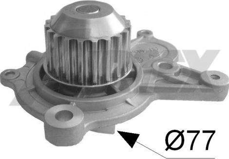 Airtex 1704 - Su pompası parts5.com