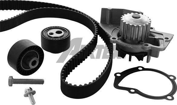 Airtex WPK-1580R02 - Pompa wodna + zestaw paska rozrządu parts5.com