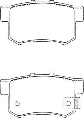 TRW GDB 3190S - Σετ τακάκια, δισκόφρενα parts5.com