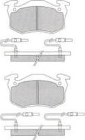 AISIN ASN-2295 - Kit de plaquettes de frein, frein à disque parts5.com