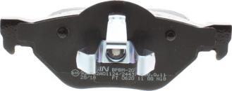 AISIN BPBM-2006 - Set placute frana,frana disc parts5.com