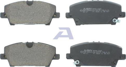 AISIN BPHO-1003 - Brake Pad Set, disc brake parts5.com