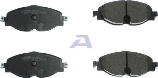 AISIN BPVW-1028 - Σετ τακάκια, δισκόφρενα parts5.com