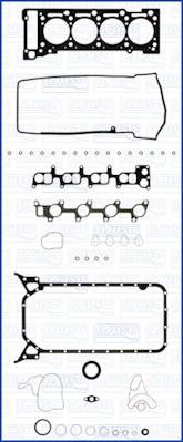 Ajusa 50187000 - Popoln komplet tesnil, motor parts5.com