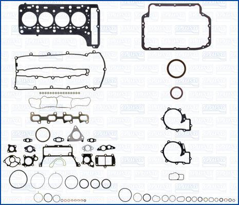 Ajusa 50344500 - Kompletny zestaw uszczelek, silnik parts5.com