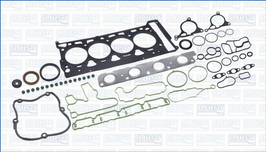 Ajusa 50289600 - Täydellinen tiivistesarja, moottori parts5.com