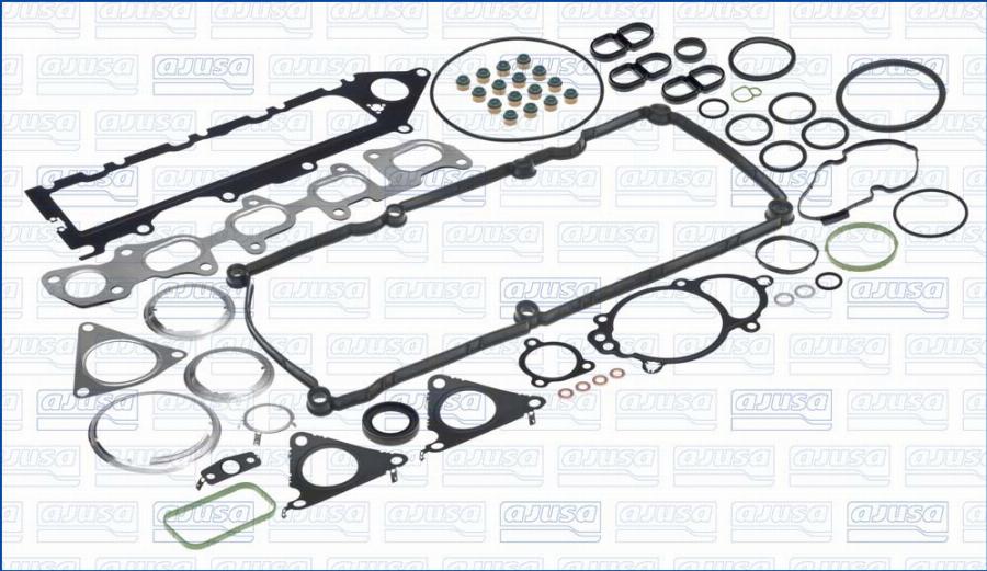 Ajusa 51049600 - Kompletny zestaw uszczelek, silnik parts5.com