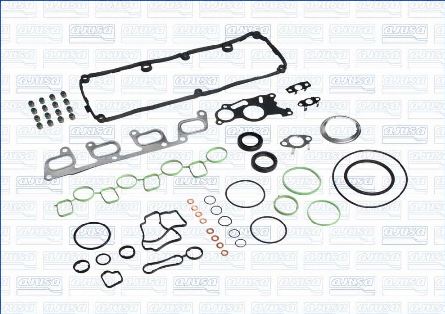 Ajusa 51041300 - Kompletní sada těsnění, motor parts5.com