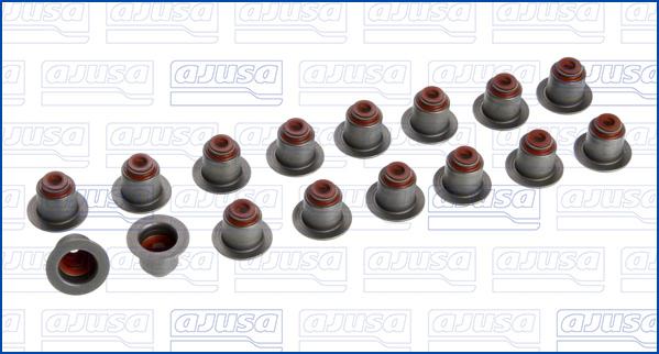 Ajusa 57053400 - Set garnituri, ax supape parts5.com