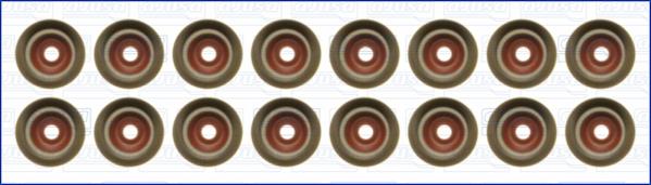 Ajusa 57052100 - Zestaw uszczelniaczy, trzonek zaworu parts5.com