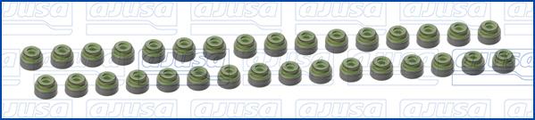 Ajusa 57019900 - Garnitura zaptivnih elemenata, telo ventila parts5.com