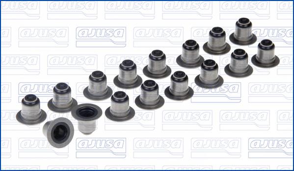 Ajusa 57036600 - Комплект гумички, стъбло на клапана parts5.com