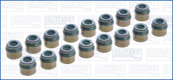 Ajusa 57023600 - Garnitura zaptivnih elemenata, telo ventila parts5.com