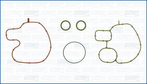 Ajusa 77004500 - Garnitura zaptivki, AGR-sistem parts5.com