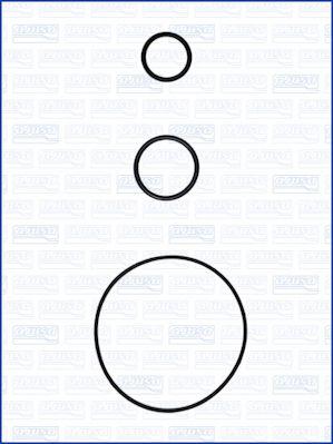 Ajusa 77002100 - Komplet tesnil, hladilnik olja parts5.com