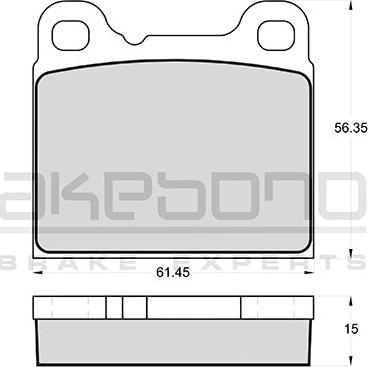 KRAFT AUTOMOTIVE 6016320 - Kit de plaquettes de frein, frein à disque parts5.com