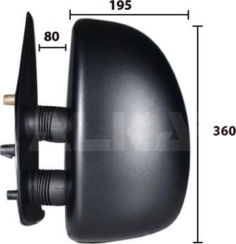 Alkar 9225921 - Outside Mirror parts5.com