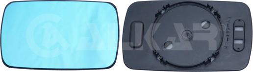 Alkar 6401485 - Cristal de espejo, retrovisor exterior parts5.com