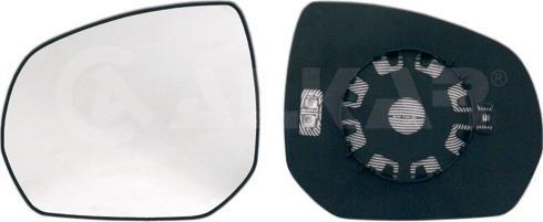 Alkar 6401858 - Mirror Glass, outside mirror parts5.com