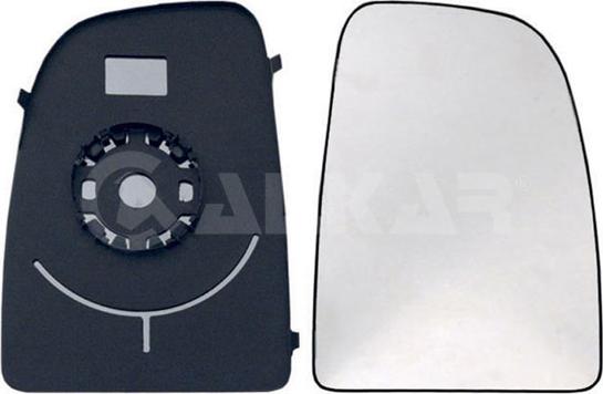 Alkar 6402922 - Tükör üveg, külső visszapillantó parts5.com