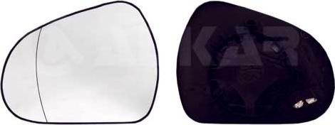 Alkar 6411284 - Mirror Glass, outside mirror parts5.com