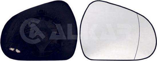 Alkar 6412284 - Mirror Glass, outside mirror parts5.com