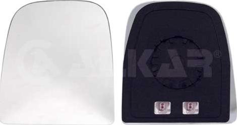 Alkar 6431249 - Cristal de espejo, retrovisor exterior parts5.com