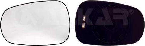 Alkar 6433164 - Mirror Glass, outside mirror parts5.com