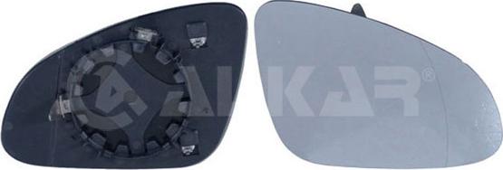 Alkar 6432442 - Sklo do zrcátka, vnější zrcátko parts5.com