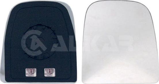 Alkar 6432249 - Cristal de espejo, retrovisor exterior parts5.com