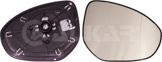 Alkar 6471657 - Cristal de espejo, retrovisor exterior parts5.com