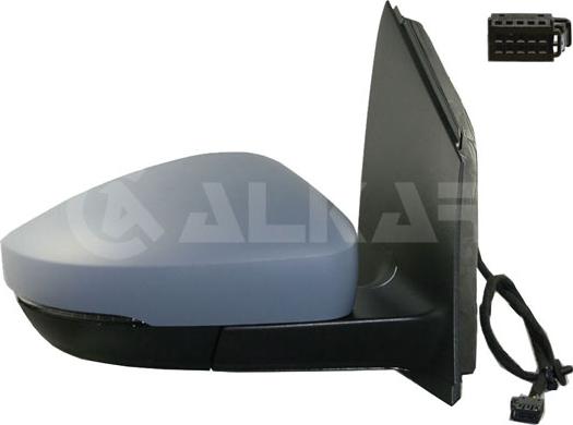 Alkar 6143123 - Retrovisor exterior parts5.com