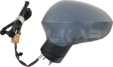 Alkar 6130804 - Vonkajżie spätné zrkadlo parts5.com