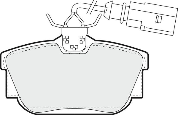 Valeo 302424 - Σετ τακάκια, δισκόφρενα parts5.com