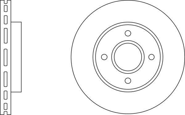 Maxgear 19-0708 - Kočioni disk parts5.com