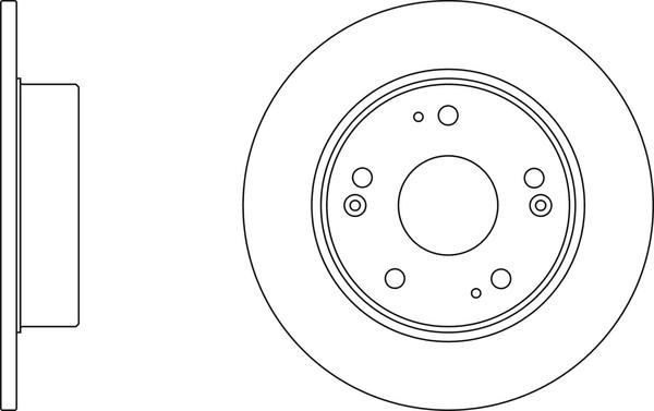 ABE C44030ABE - Disco de freno parts5.com