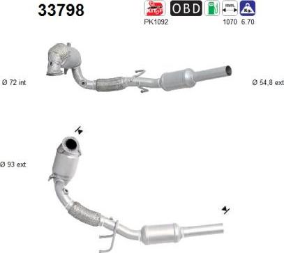 AS 33798 - Katalyzátor parts5.com