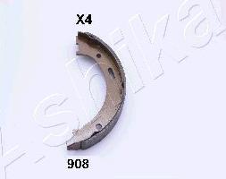 Ashika 55-09-908 - Set saboti frana, frana de mana parts5.com