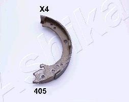 Ashika 55-04-405 - Fékpofakészlet, rögzítőfék parts5.com