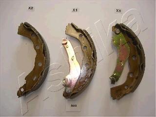 Ashika 55-05-500 - Brake Shoe Set parts5.com