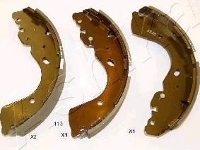 Ashika 55-01-113 - Brake Shoe Set parts5.com