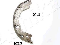 Ashika 55-0K-K27 - Brake Shoe Set, parking brake parts5.com