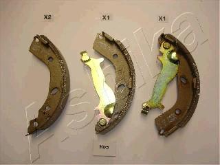 Ashika 55-H0-005 - Brake Shoe Set parts5.com