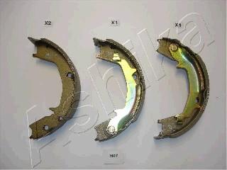 Ashika 55-H0-007 - Brake Shoe Set parts5.com