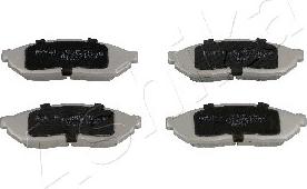 Ashika 50-04-404 - Brake Pad Set, disc brake parts5.com