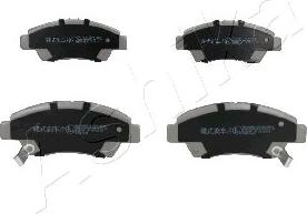 Ashika 50-04-435 - Brake Pad Set, disc brake parts5.com