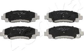 Ashika 50-04-436 - Brake Pad Set, disc brake parts5.com