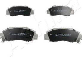 Ashika 50-04-432 - Brake Pad Set, disc brake parts5.com