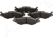 Ashika 50-00-059 - Brake Pad Set, disc brake parts5.com