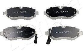 Ashika 50-01-117 - Brake Pad Set, disc brake parts5.com